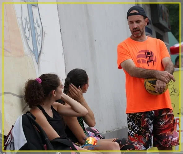 Allenamento di beach volley Coaching al Boccio